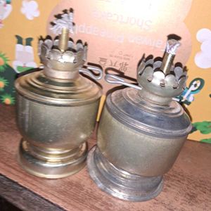 Vintage Oil Lamps (Pair)