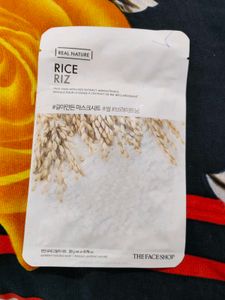 The face shop Real Nature Rice  MaskAbou