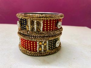Multicolored Embellished Bangle