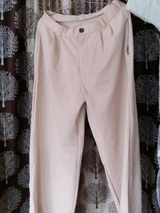 High-waist loose trouser