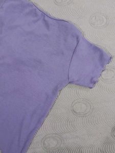 Gorgeous Lavender Crop Top