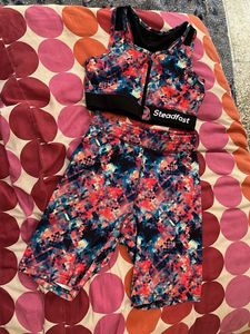 Printed Activewear Set