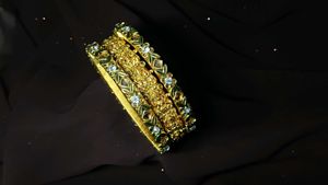Elegant Gold Bangles