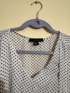 Polka Dot Sleeveless Top
