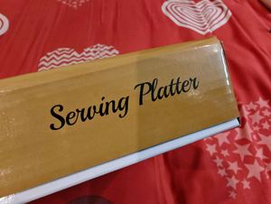 Serving Platter 16&#34; Porc Banana Leaf