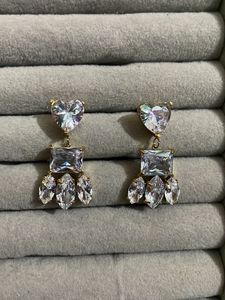 Rhinestone Drop Earrings