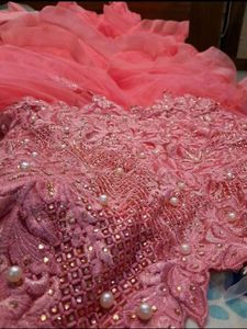 pink barbie gown