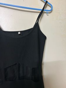 Black Slip Dress