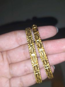 Gold Bangle Set