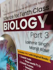Science for Tenth Class Biology