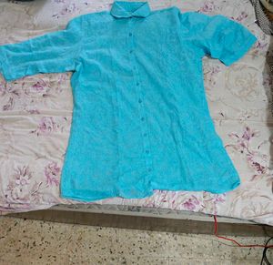 Blue shirt