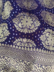 Elegant Purple Banarasi Silk Saree