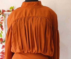 Forever 21 Chic Rust Mini Dress