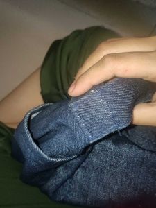 Stylish Denim Sling Bag with Pockets