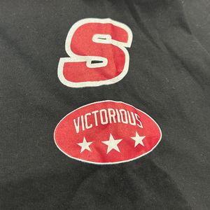 Printed T-shirt 3xl Size Black