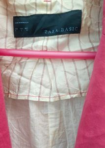 ZARA Basic Pink Blazer