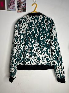 ZARA TRF // Leopard Print Bomber Jacket