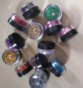24 Set Of Eye shadow Glitter And Shimmer