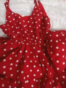 Red Polka Dot Dress