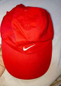 Red Nike Cap