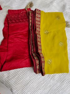 Embroidery Ethnic Suit