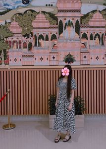 Floral Print Midi Dress