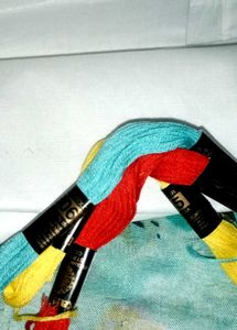 Embroidered Initial Handkerchief