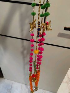 Set 4 Latkan Multu Color Pom Balls