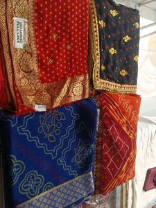 Assorted Indian Sarees - 4pc Combo