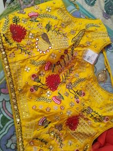 New Yellow Lahnga (Not In Coins)