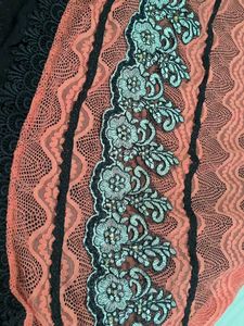 Elegant Black fancy Lace Dress