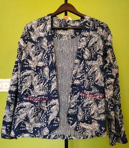 Pour Cotton Blazer New With Tag