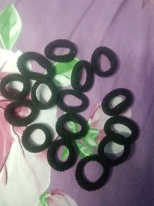 Black Soft Rubber Band