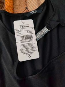 Chic Black Cutout Top