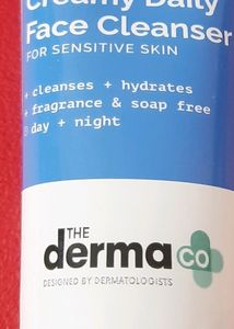 Derma Co Creamy Daily Face Cleanser