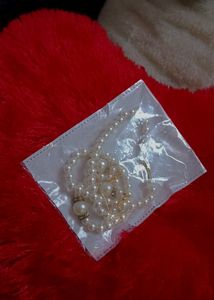 Pearl Earings And Necklace,♥️