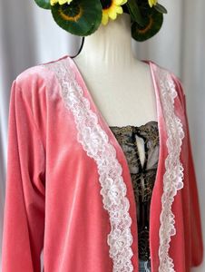 Korean Velvet Night Robe
