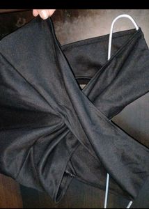 Black Off-Shoulder Top