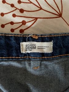 Front Bottom Denim Skirt