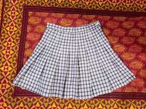 Korean Kpop Idol Purple Mini Skirt
