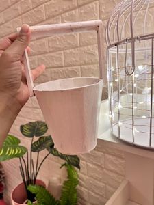 White Painted Wooden Storage Container