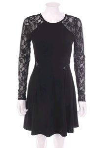H&M Elegant Black Lace Dress