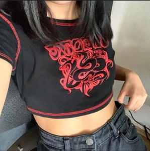 H&M Red Dragon Crop Top🖤