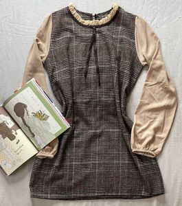 Japanese Vintage Dark Academia Dress