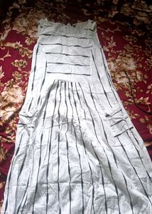 Striped Sleeveless Dress