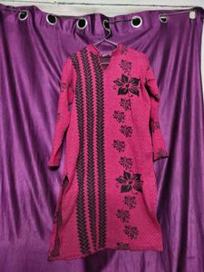 🌸 Acrylic Kurta Set