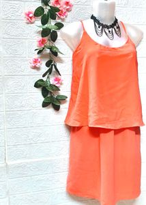 🎁Buy Two Get One Item Free🎁Orange Cami Dress