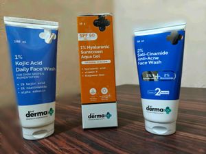 THE DERMA CO COMBO - SUNSCREEN & FACEWASH