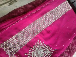 Elegant Embellished Saree