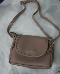 Beige Crossbody Bag